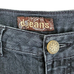 D. JEANS Dark Wash Skinny Fit Jeans  Midrise Sz 10P